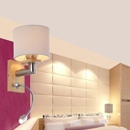Wall Lamp One Light with Reading Light