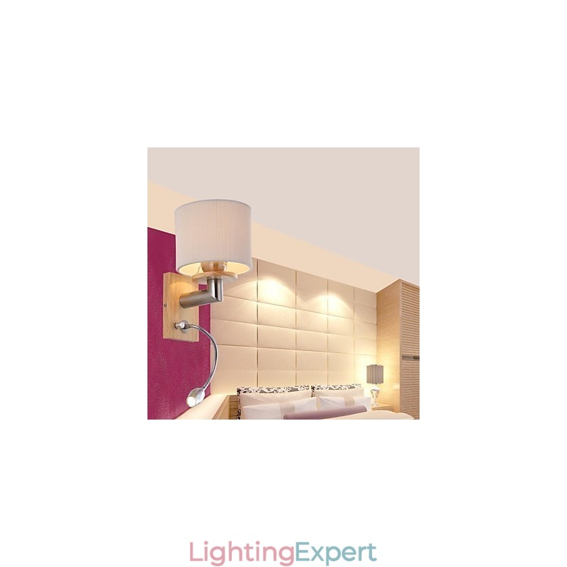 Wall Lamp One Light with Reading Light