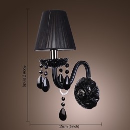 Crystal Candle Wall Lights Modern Contemporary Glass