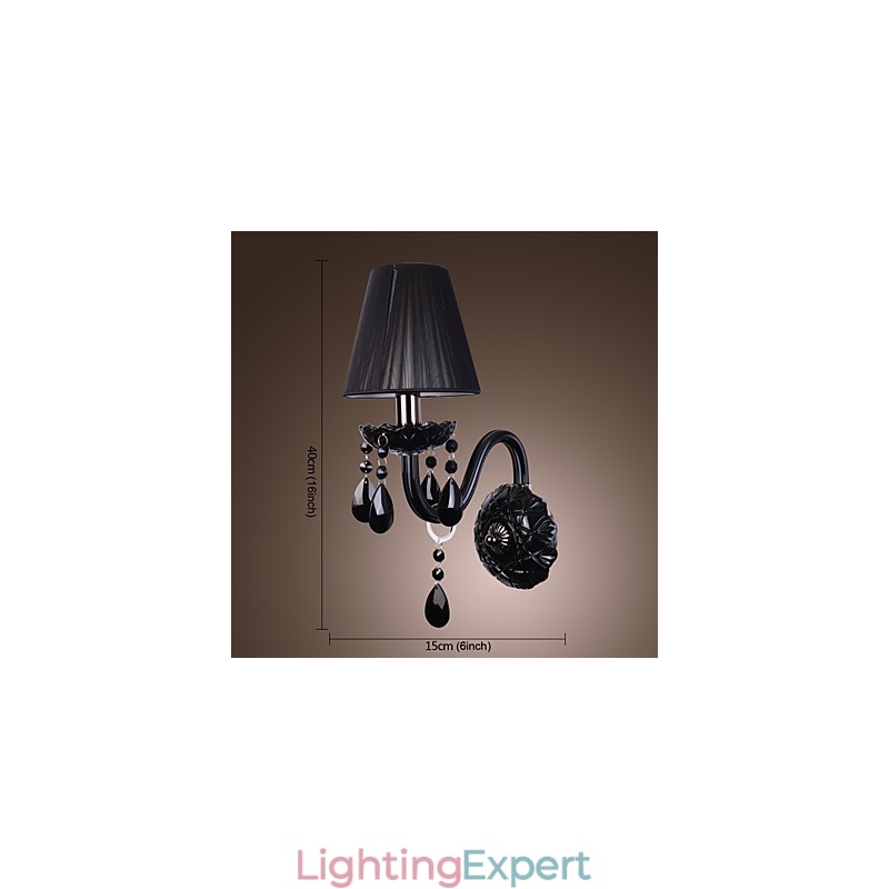 Crystal Candle Wall Lights Modern Contemporary Glass