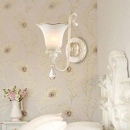 Europe Type Restoring Ancient Ways Wrought Iron Bedroom Wall Lamp Light