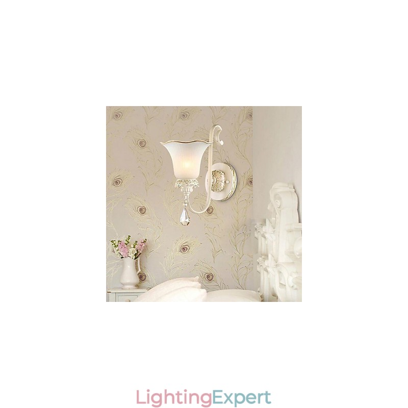 Europe Type Restoring Ancient Ways Wrought Iron Bedroom Wall Lamp Light