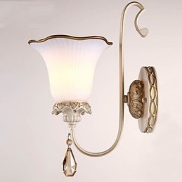 Europe Type Restoring Ancient Ways Wrought Iron Bedroom Wall Lamp Light