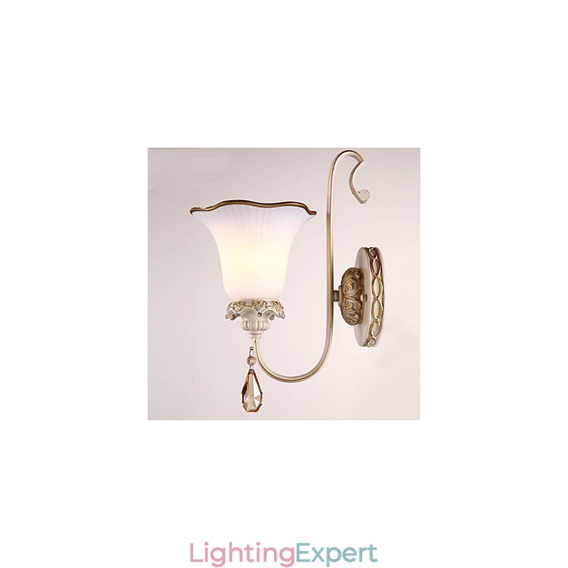 Europe Type Restoring Ancient Ways Wrought Iron Bedroom Wall Lamp Light