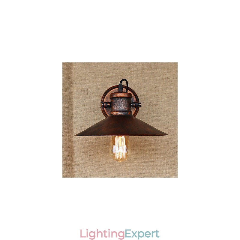 Loft industrial Warehouse Creative Living Room Balcony Wind Ferruginous Nostalgic Retro Pastoral Staircase Wall Lamp