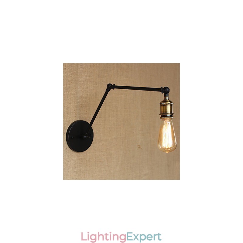 A Simple Modern American Country Without The Mirror Wall Lamp Shade Iron Arm