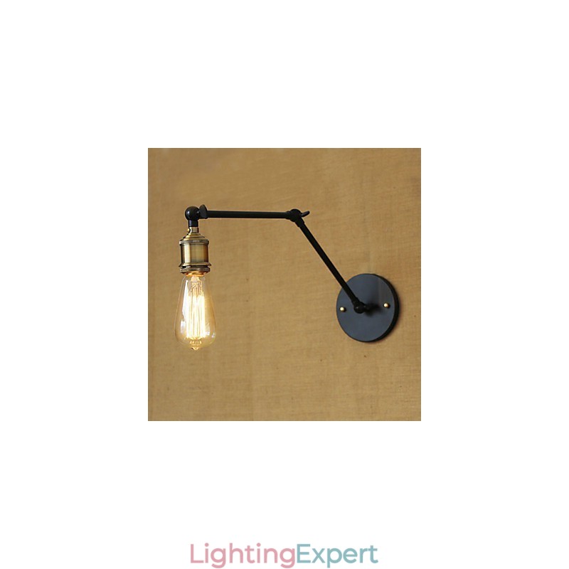 A Simple Modern American Country Without The Mirror Wall Lamp Shade Iron Arm