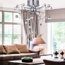 Chandelier Crystal Modern Design Living 9 Lights