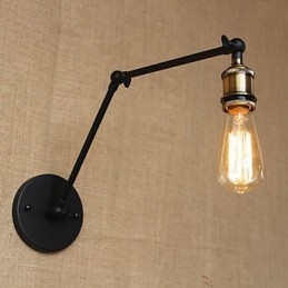 A Simple Modern American Country Without The Mirror Wall Lamp Shade Iron Arm