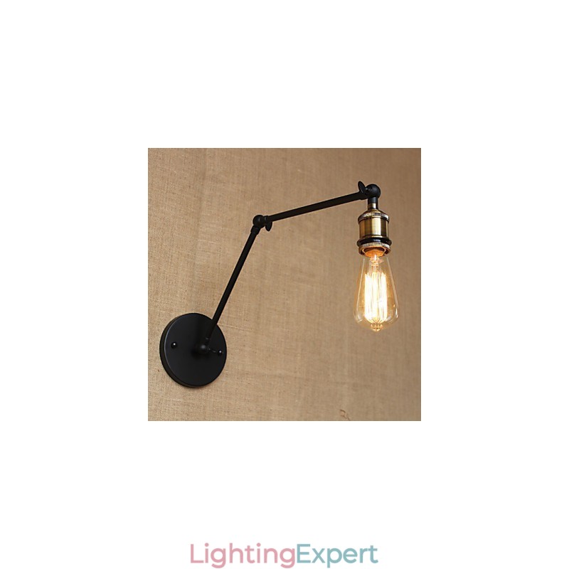 A Simple Modern American Country Without The Mirror Wall Lamp Shade Iron Arm