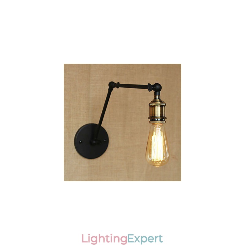 A Simple Modern American Country Without The Mirror Wall Lamp Shade Iron Arm
