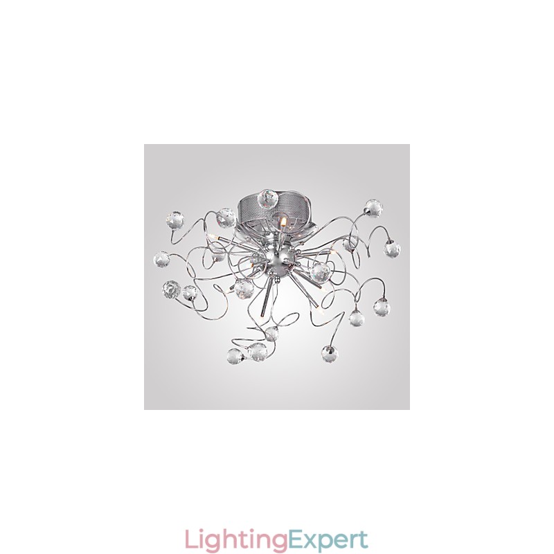 Chandelier Crystal Modern Design Living 9 Lights