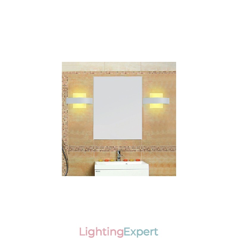 Bathroom Lighting Wall Washers Reading Wall Lights Mini Style Modern Contemporary Metal
