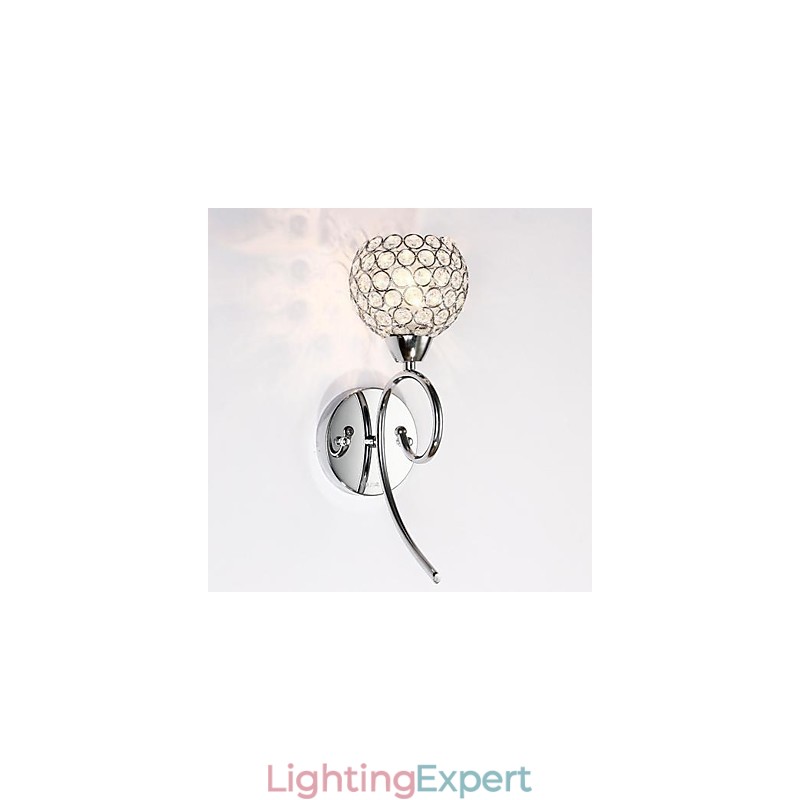 Crystal Wall Light 1 Light Creative Iron Painting