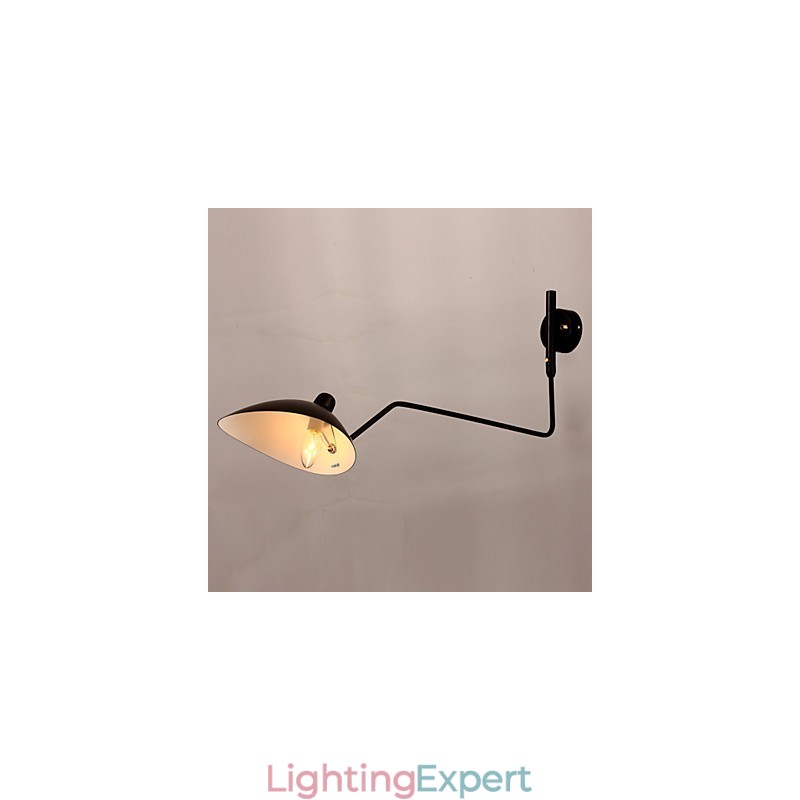 Loft Amercian Countryside Freely Wall Lights Vintage Bedside Long Mechanical Work Study Lamp For Indoor