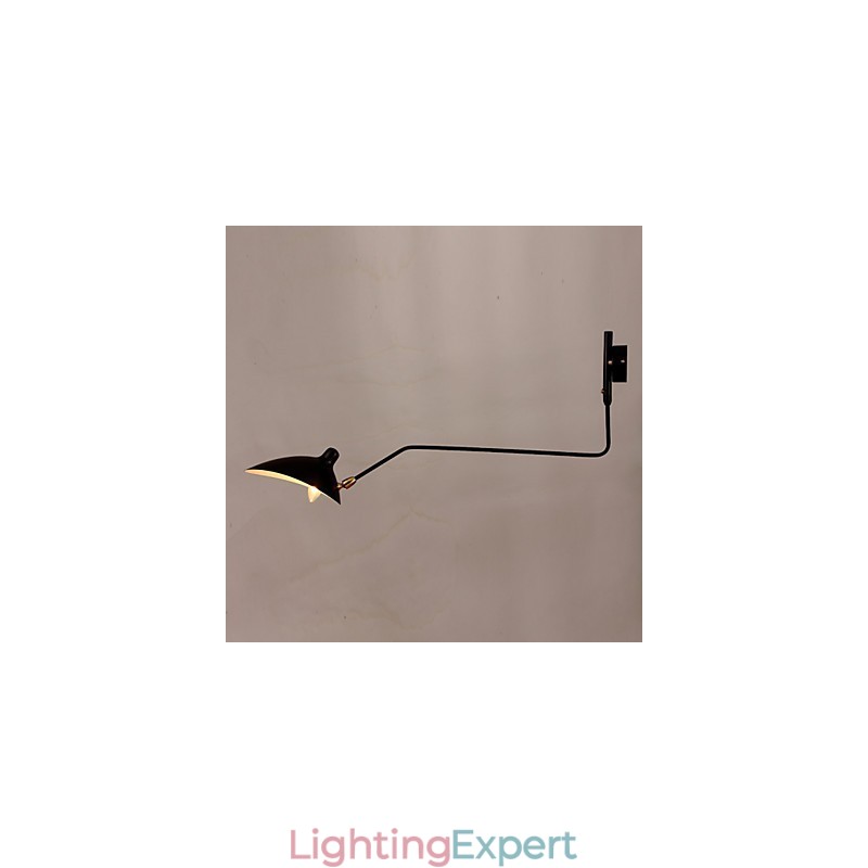 Loft Amercian Countryside Freely Wall Lights Vintage Bedside Long Mechanical Work Study Lamp For Indoor