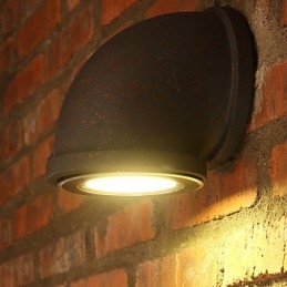 Loft Creative Personality Retro Rural Water Pipe Wall Lamp Lights