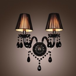 Crystal Candle Wall Lights Modern Contemporary Glass