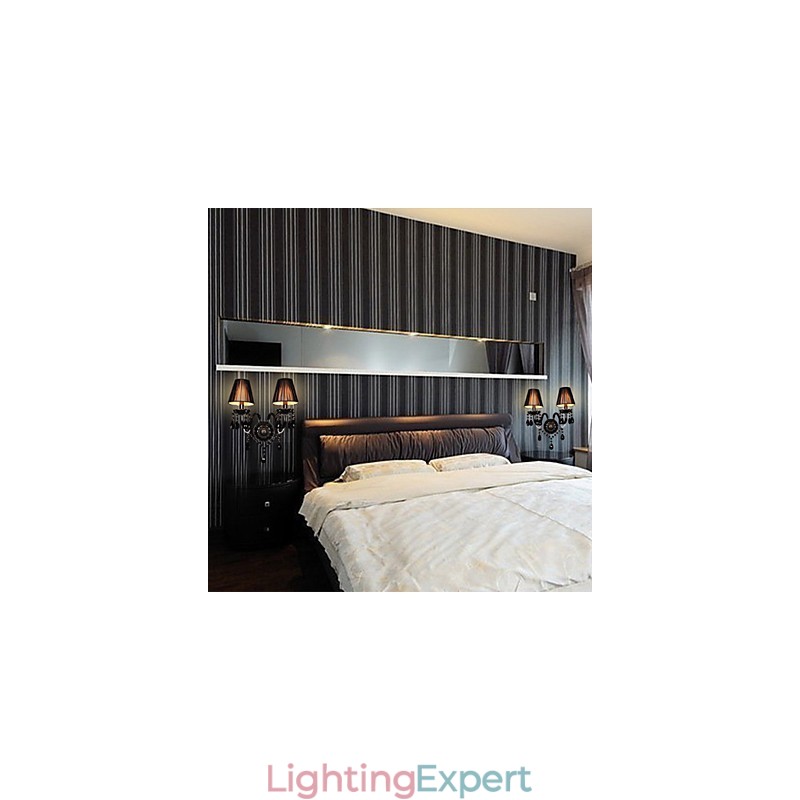 Crystal Candle Wall Lights Modern Contemporary Glass