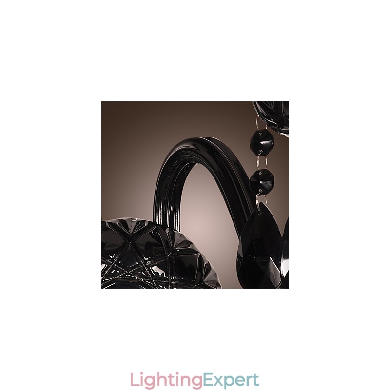Crystal Candle Wall Lights Modern Contemporary Glass