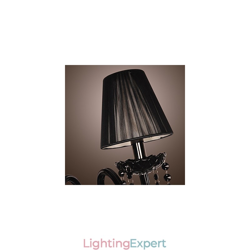 Crystal Candle Wall Lights Modern Contemporary Glass