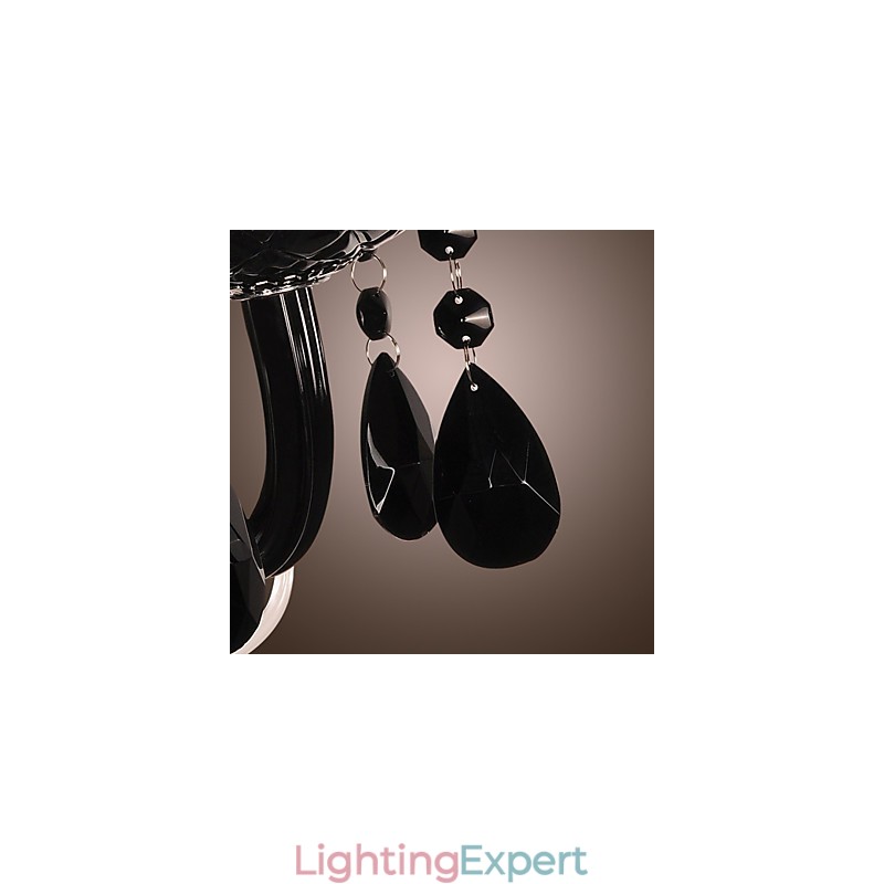 Crystal Candle Wall Lights Modern Contemporary Glass