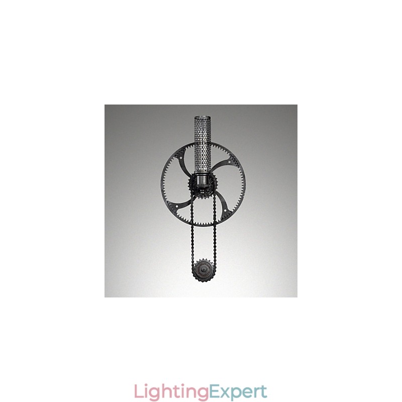 Grand Mercure Mount wall lamp Loft Steampunk Nordic American Warehouse Retro Industrial Gear Wall Lamp