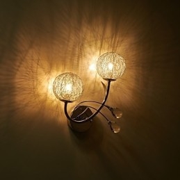 Wall Sconces Crystal Mini Style Modern Contemporary Metal