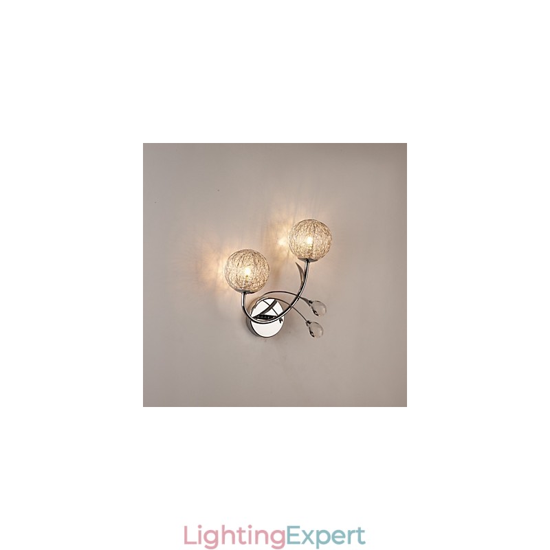 Wall Sconces Crystal Mini Style Modern Contemporary Metal