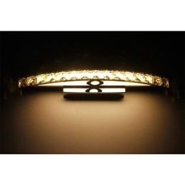 18W Contemporary Crystal Wall Bathroom Lighting
