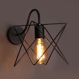 Nordic Retro Hallway Stairs Line Wall Lamp Lights