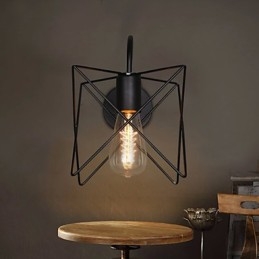 Nordic Retro Hallway Stairs Line Wall Lamp Lights