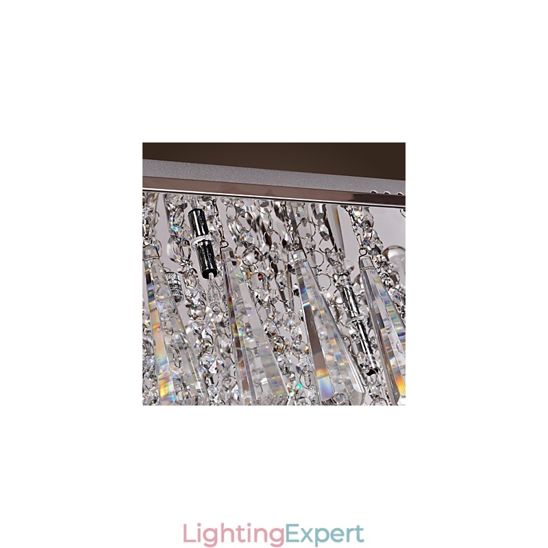 Modern Contemporary Crystal Others Flush Mount