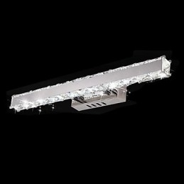 Crystal Bathroom Lighting Modern Contemporary Metal