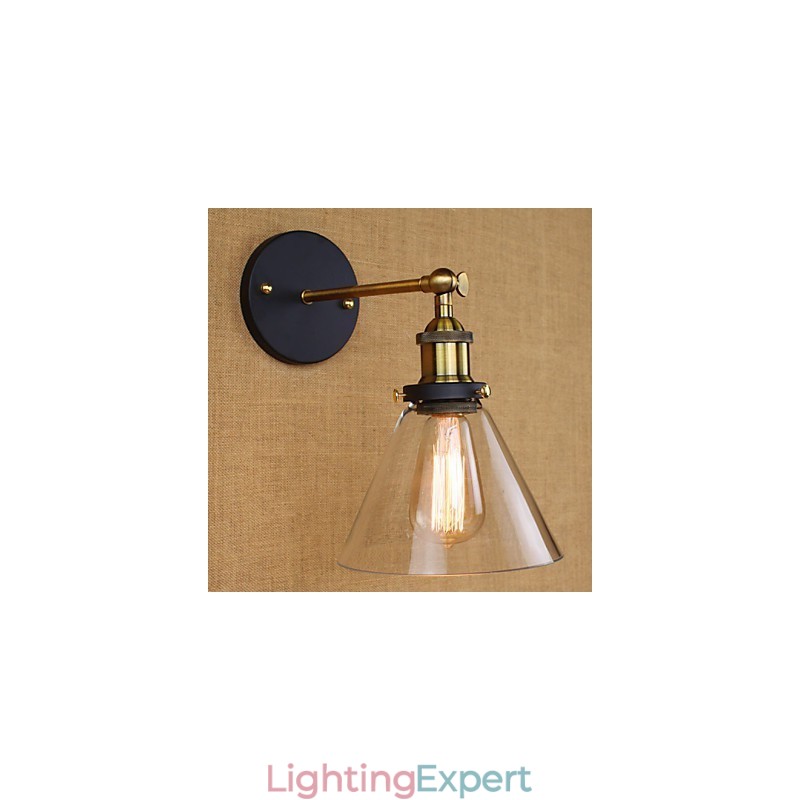 Industrial Bell Type American Country Decorative Wall Sconce