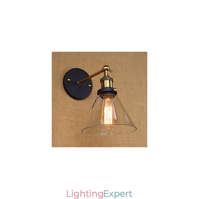 Industrial Bell Type American Country Decorative Wall Sconce