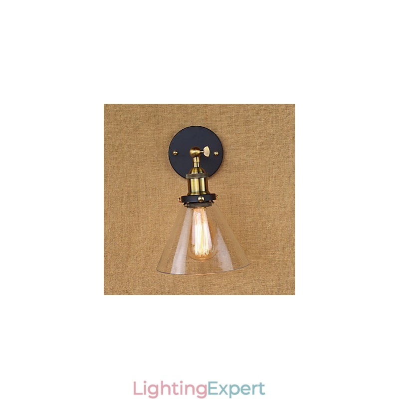Industrial Bell Type American Country Decorative Wall Sconce