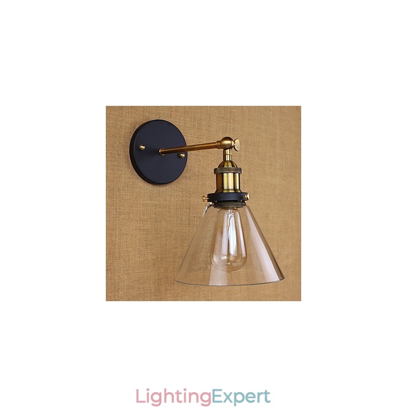 Industrial Bell Type American Country Decorative Wall Sconce