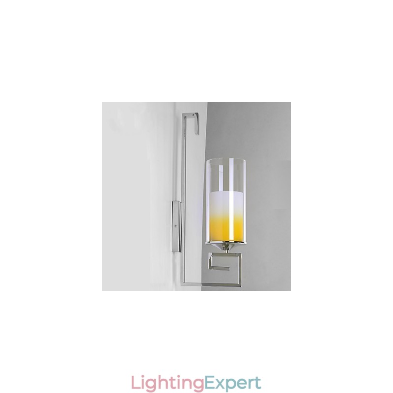 Modern Glass Dining Room Wall Lights Simple Kitchen Wall Lamps Bar Cafe Hallway Balcony Wall Lamp
