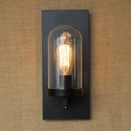American Country Style Living Room Pastoral Aisle Warehouse Industry Bedside Bar Decorative Wall Sconce