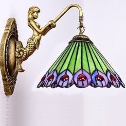 European Contracted Rural Creative Wrought Iron Wall Lamp Lights