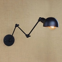 Personality Long Arm Adjustable Angle Bar Three Retro Living Room Lamps Lighting Decorative Wall Sconce