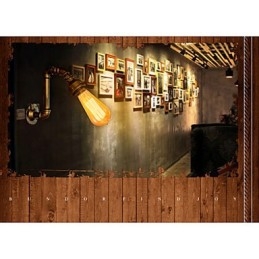 American Village Loft Industrial Edison Style Vintage Wall Light Lamp Retro Water Pipe Lamp Wall Sconce