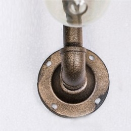 American Village Loft Industrial Edison Style Vintage Wall Light Lamp Retro Water Pipe Lamp Wall Sconce