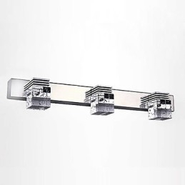 Wall Sconces Bathroom Lighting Wall Washers Crystal Mini Style Modern Contemporary Metal