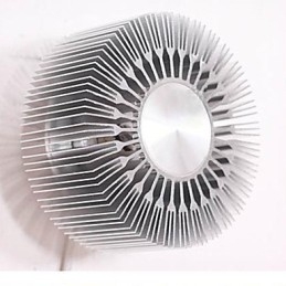 Embed Round Sunflower Type Aluminum Projection Wall Lamp