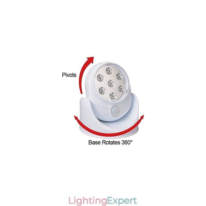 Motion Activated Cordless Light Angel Motion Activated Sensor Stick Up