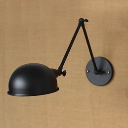Industrial Style Retro Double Long Arm a Simple Personality Ills Bedside Dining Decorative Wall Sconce