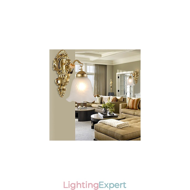 Wall Sconces Mini Style Traditional Classic Metal E27