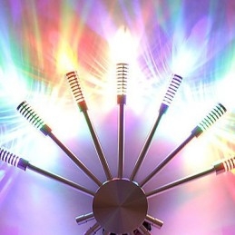 Modern Wall Light with Scattering Light Design to 7 Directions Fanshaped Light